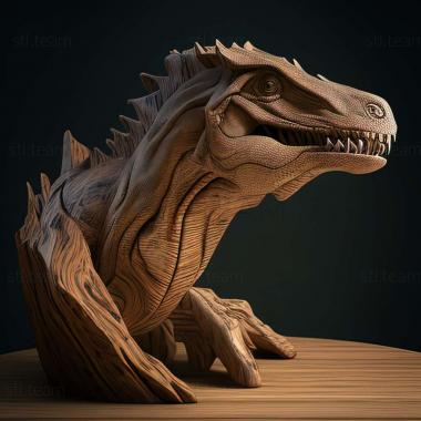 3D model Kangnasaurus (STL)
